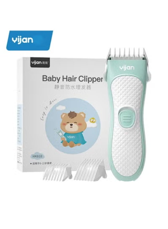 Yijan Waterproof Children’s Hair Clipper with Suction and USB - Image 1